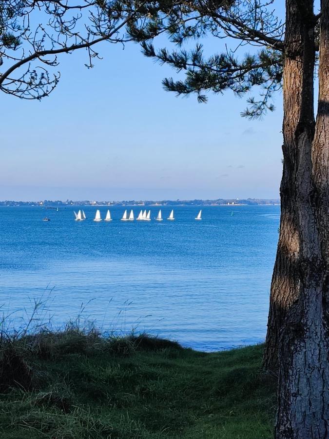 Le 3 Appartement Vue Mer Avec Jardin 100M De La Plage Et De La Thalasso Concarneau Eksteriør bilde