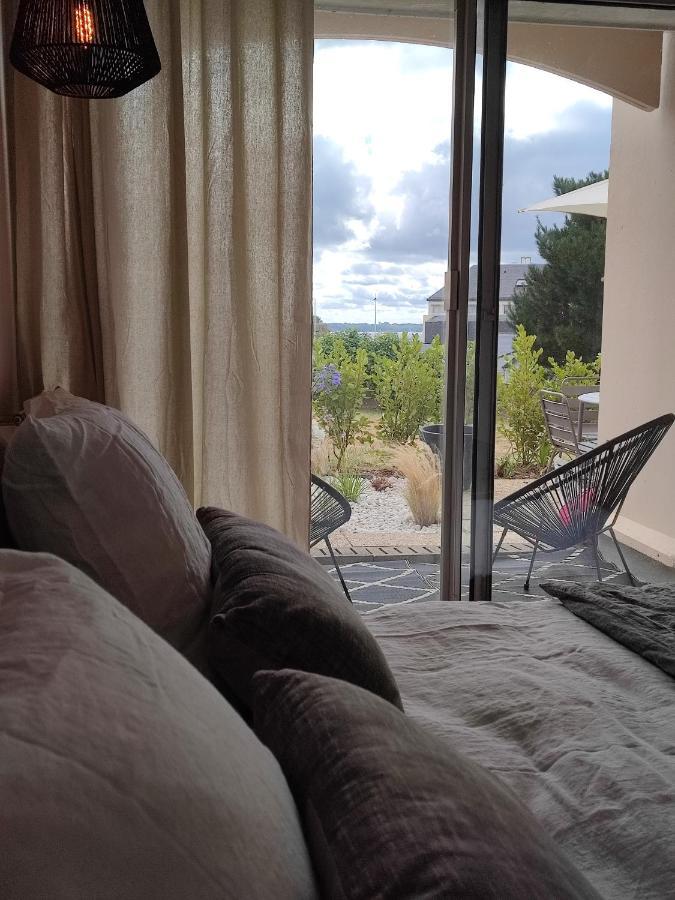 Le 3 Appartement Vue Mer Avec Jardin 100M De La Plage Et De La Thalasso Concarneau Eksteriør bilde