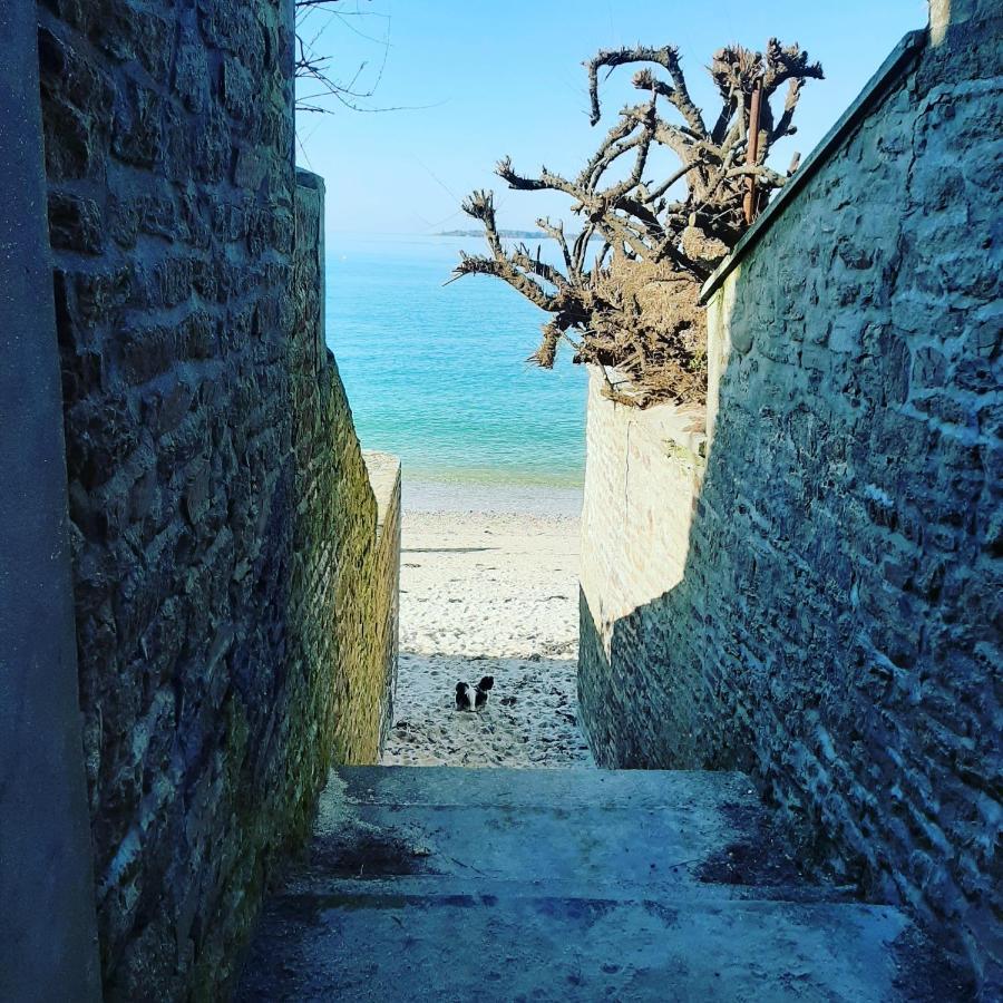Le 3 Appartement Vue Mer Avec Jardin 100M De La Plage Et De La Thalasso Concarneau Eksteriør bilde